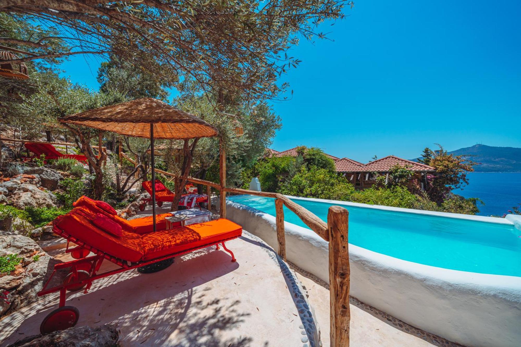 Fidanka Hotel Kalkan Exterior foto