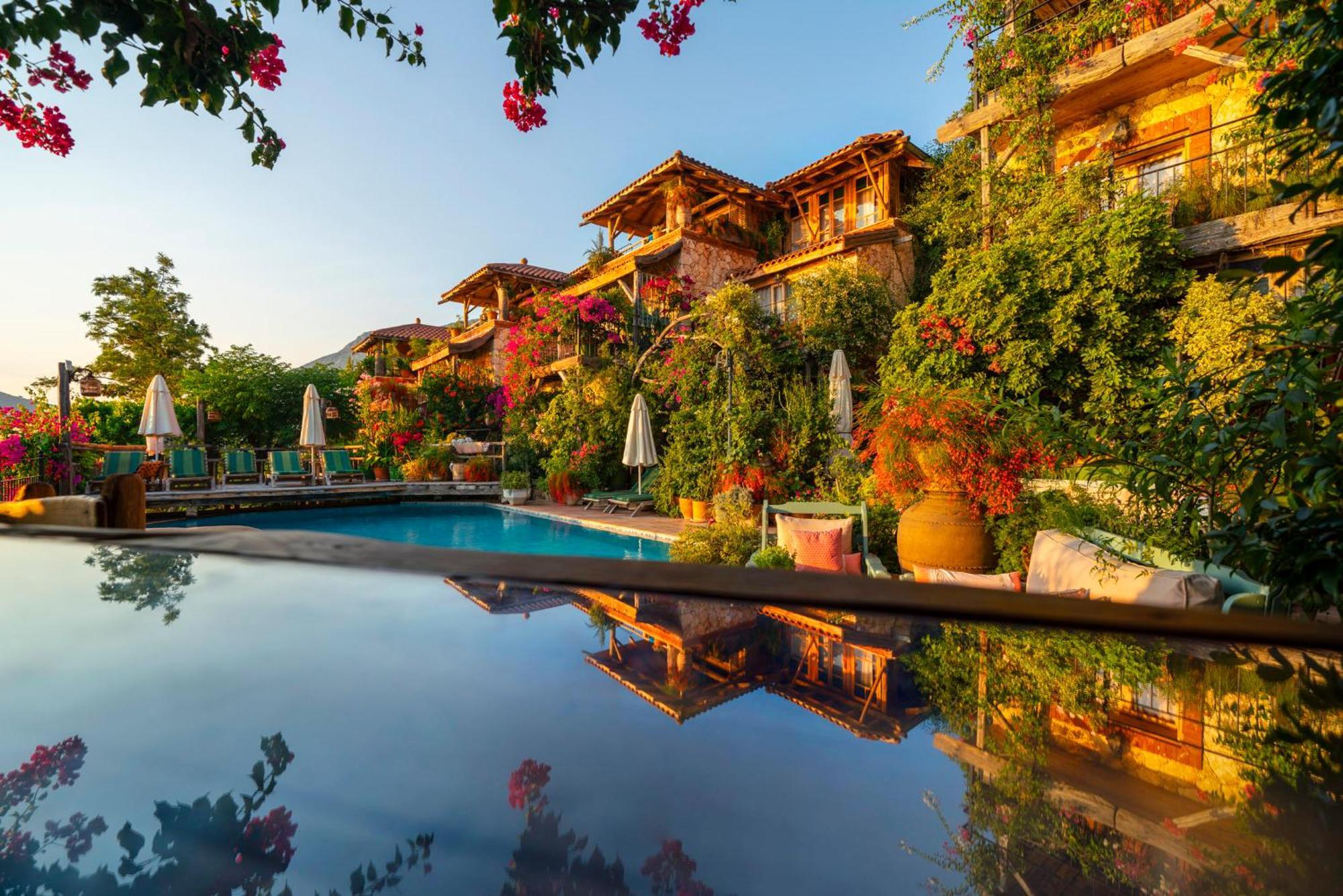 Fidanka Hotel Kalkan Exterior foto